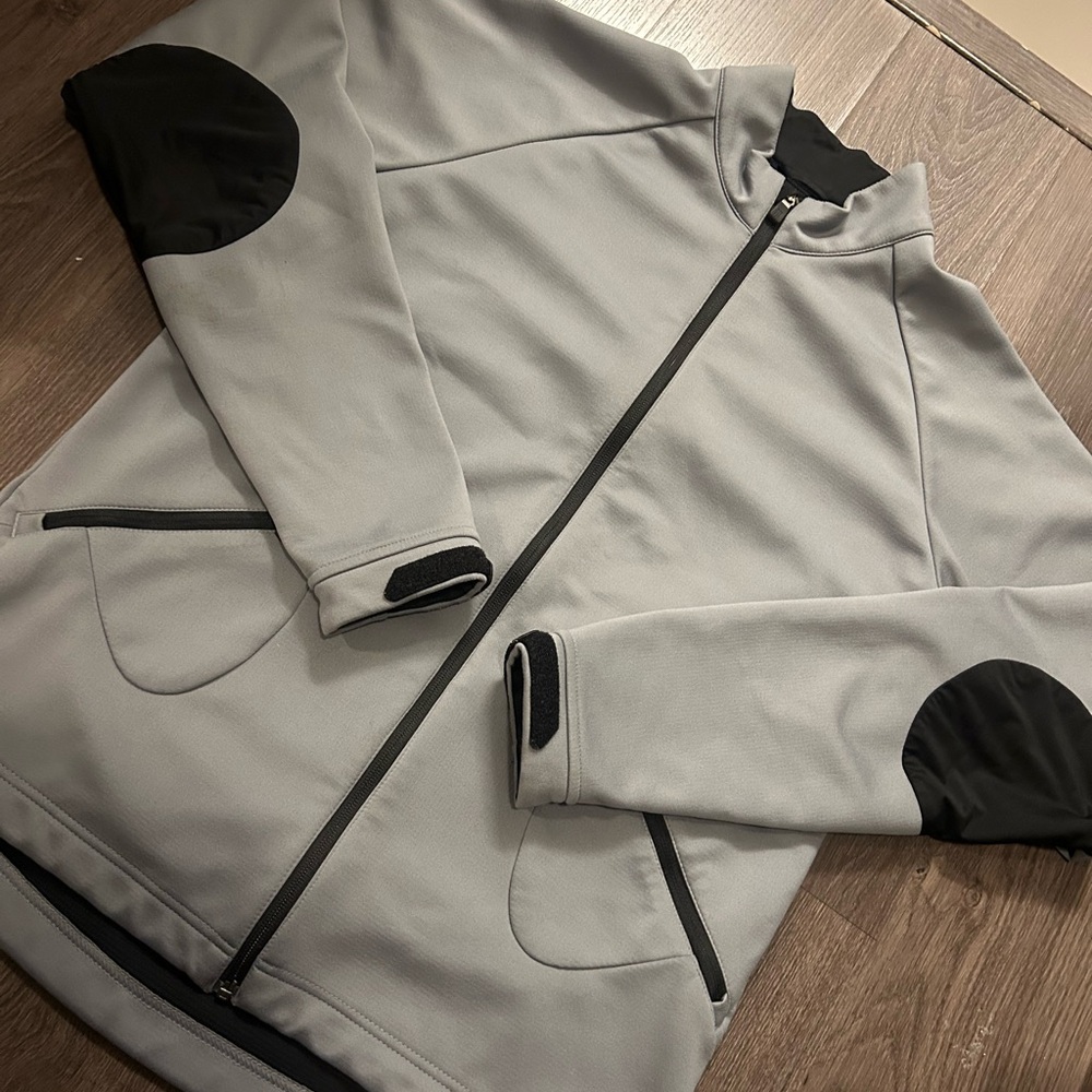 Adidas Mens Light Grey Jacket (Clima Cool) - Picture 2 of 6